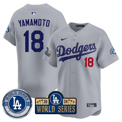 LAD World Series 2024 Jersey - Stitched