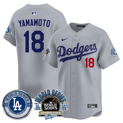 LAD World Series 2024 Jersey - Stitched