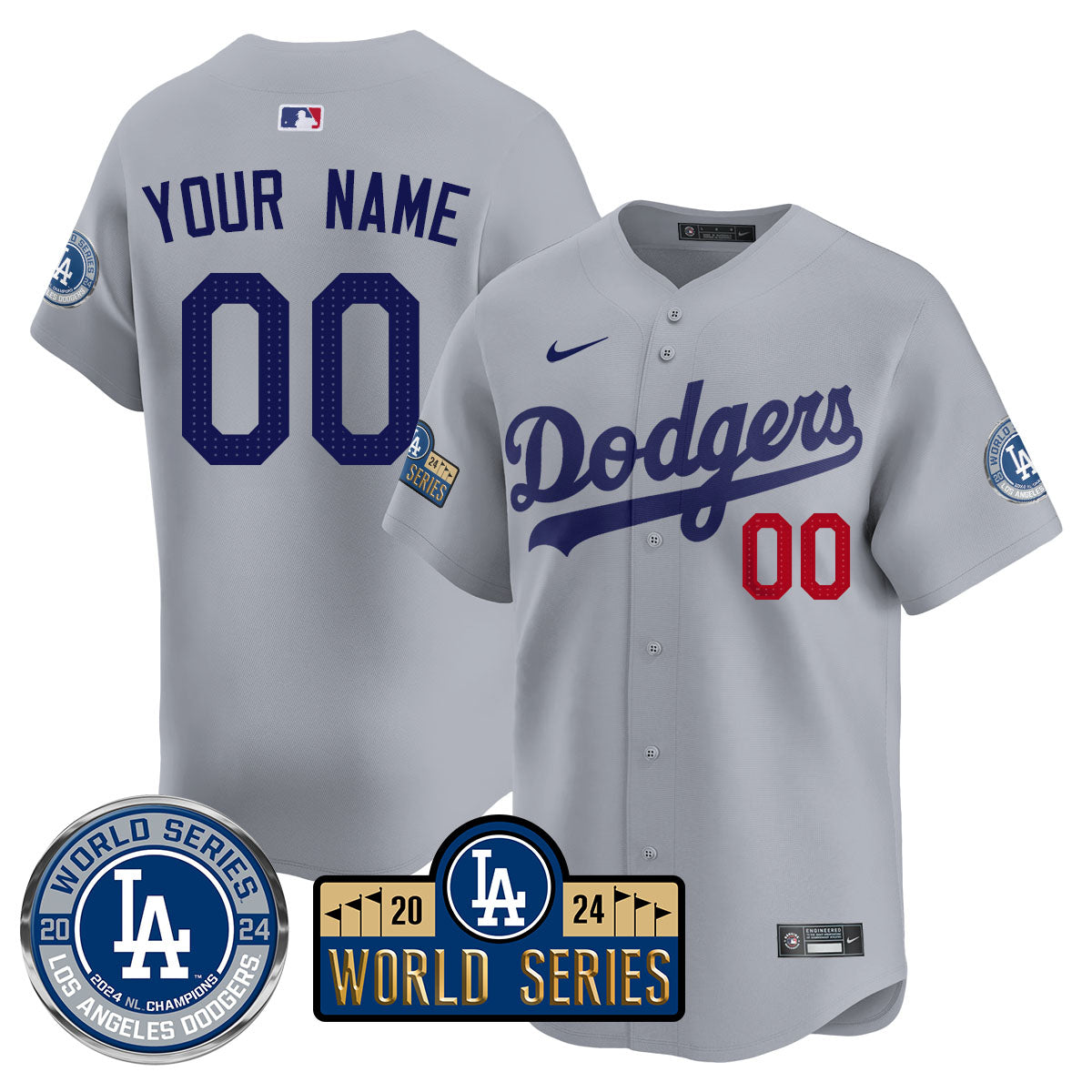 LAD World Series 2024 Custom Jersey - Stitched