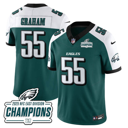 PHI NFC East Champions Vapor Limited Jersey - Stitched