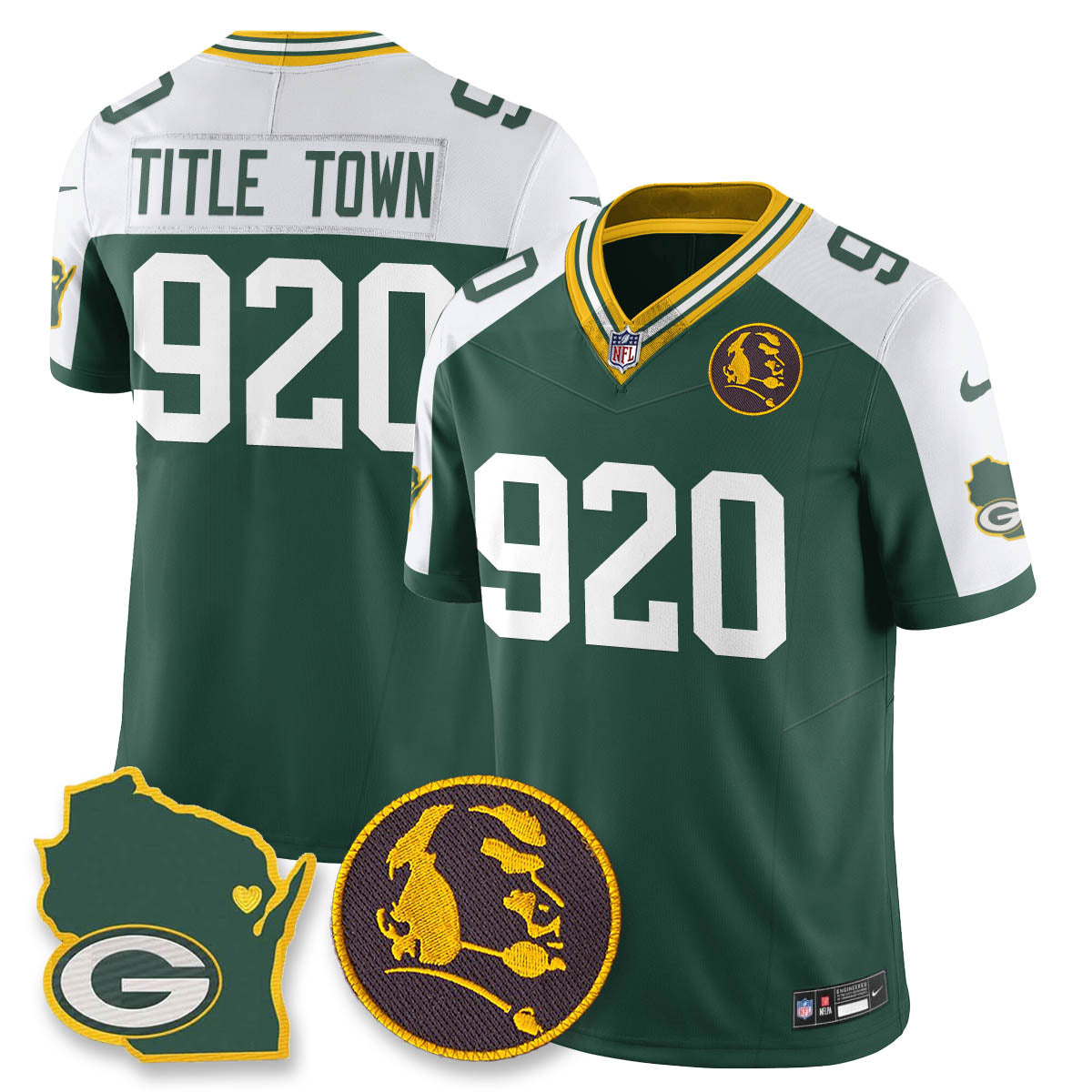 GB Vapor Limited Jersey - John Madden Patch - Stitched