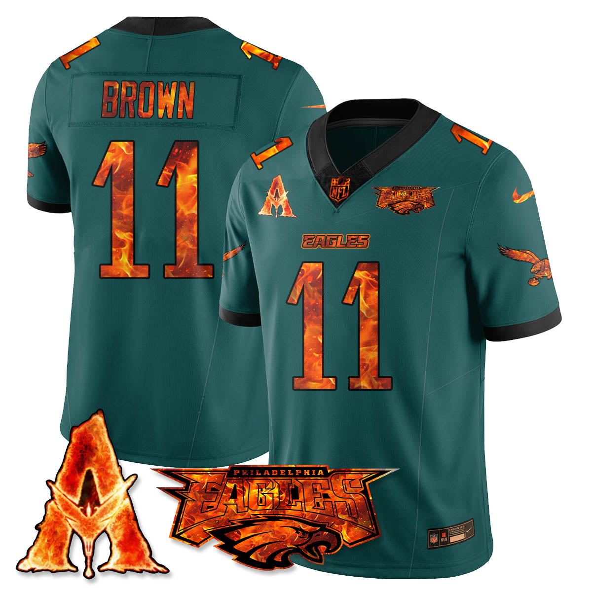 PHI x Avatar 3 Fire and Ash Jersey - Stitched