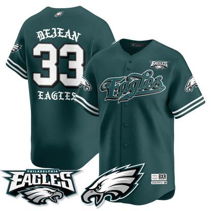 PHI Born x Raised Baseball Jersey - Stitched