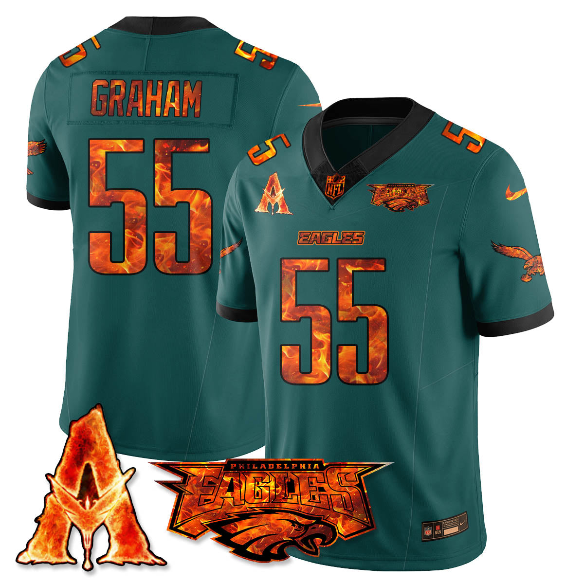 PHI x Avatar 3 Fire and Ash Jersey - Stitched