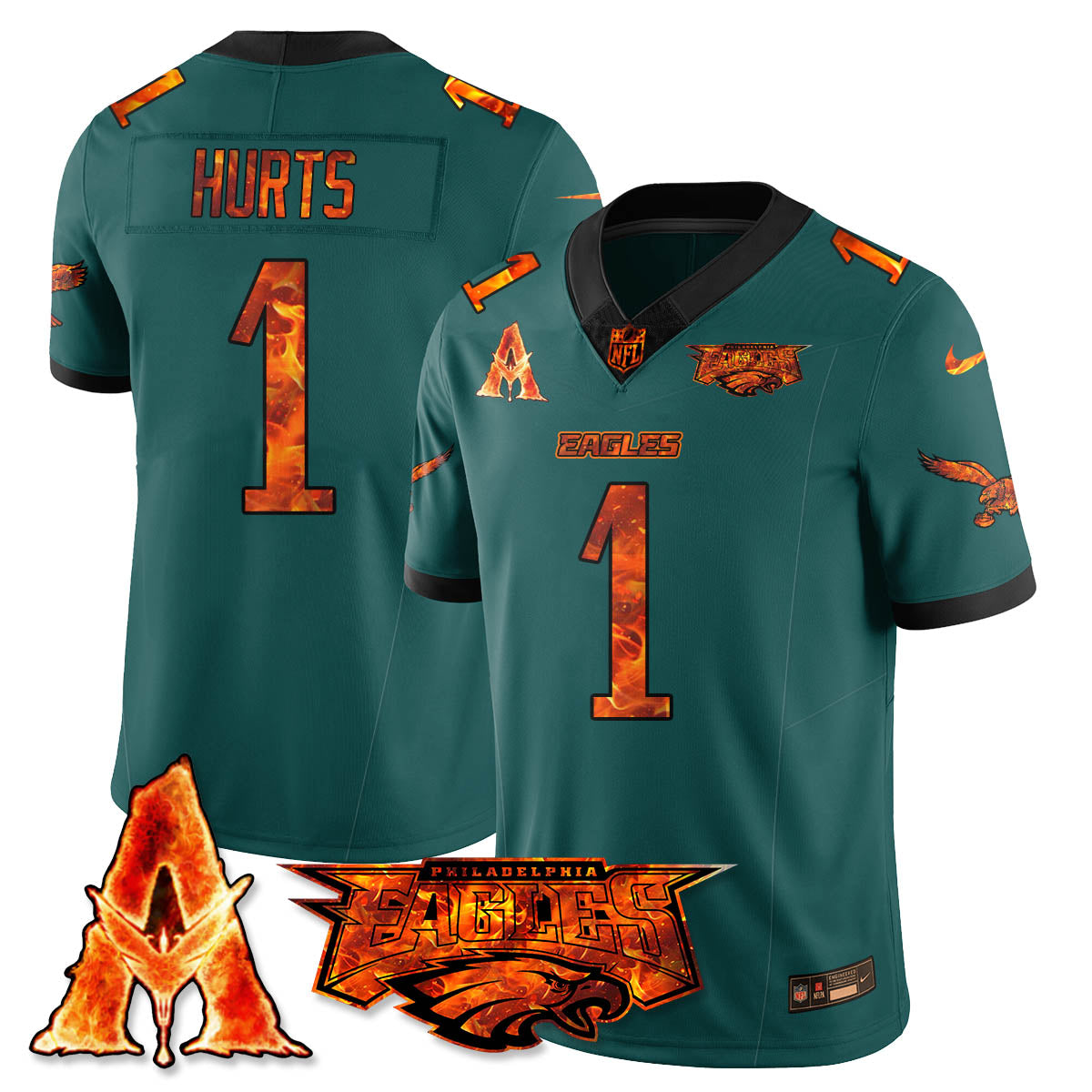 PHI x Avatar 3 Fire and Ash Jersey - Stitched