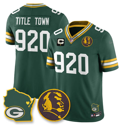 GB Vapor Limited Jersey - John Madden Patch - Stitched