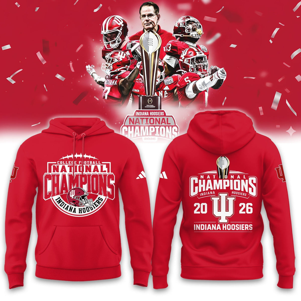 IDH CFP National Champions Limited Hoodie Printed N6