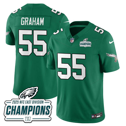 PHI NFC East Champions Vapor Limited Jersey - Stitched