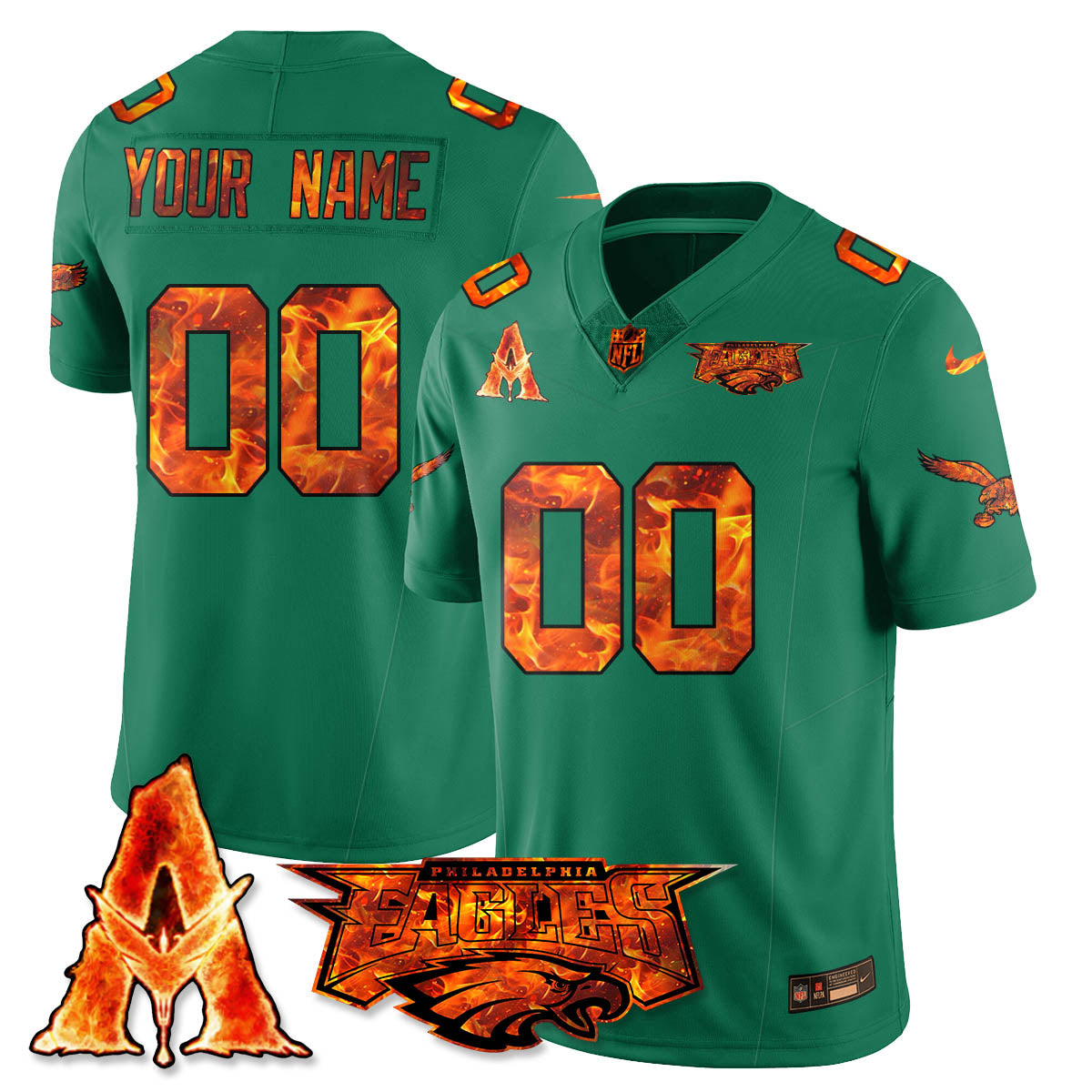 PHI x Avatar 3 Fire and Ash Jersey - Stitched