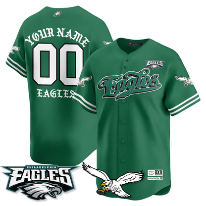PHI Born x Raised Baseball Jersey - Stitched