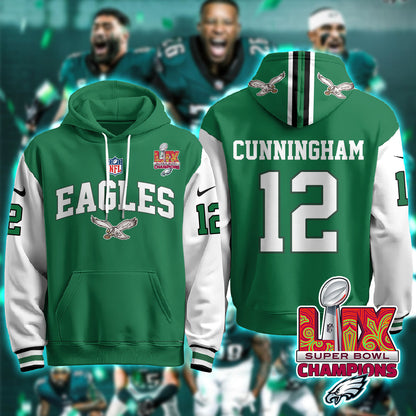 PHI Super Bowl LIX Champions Hoodie