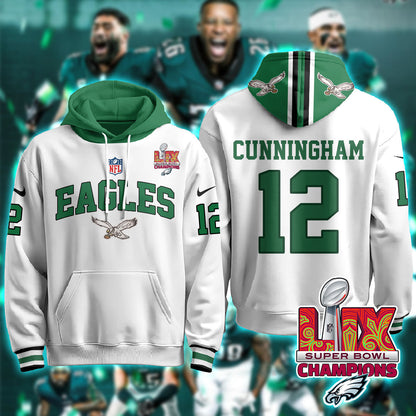 PHI Super Bowl LIX Champions Hoodie
