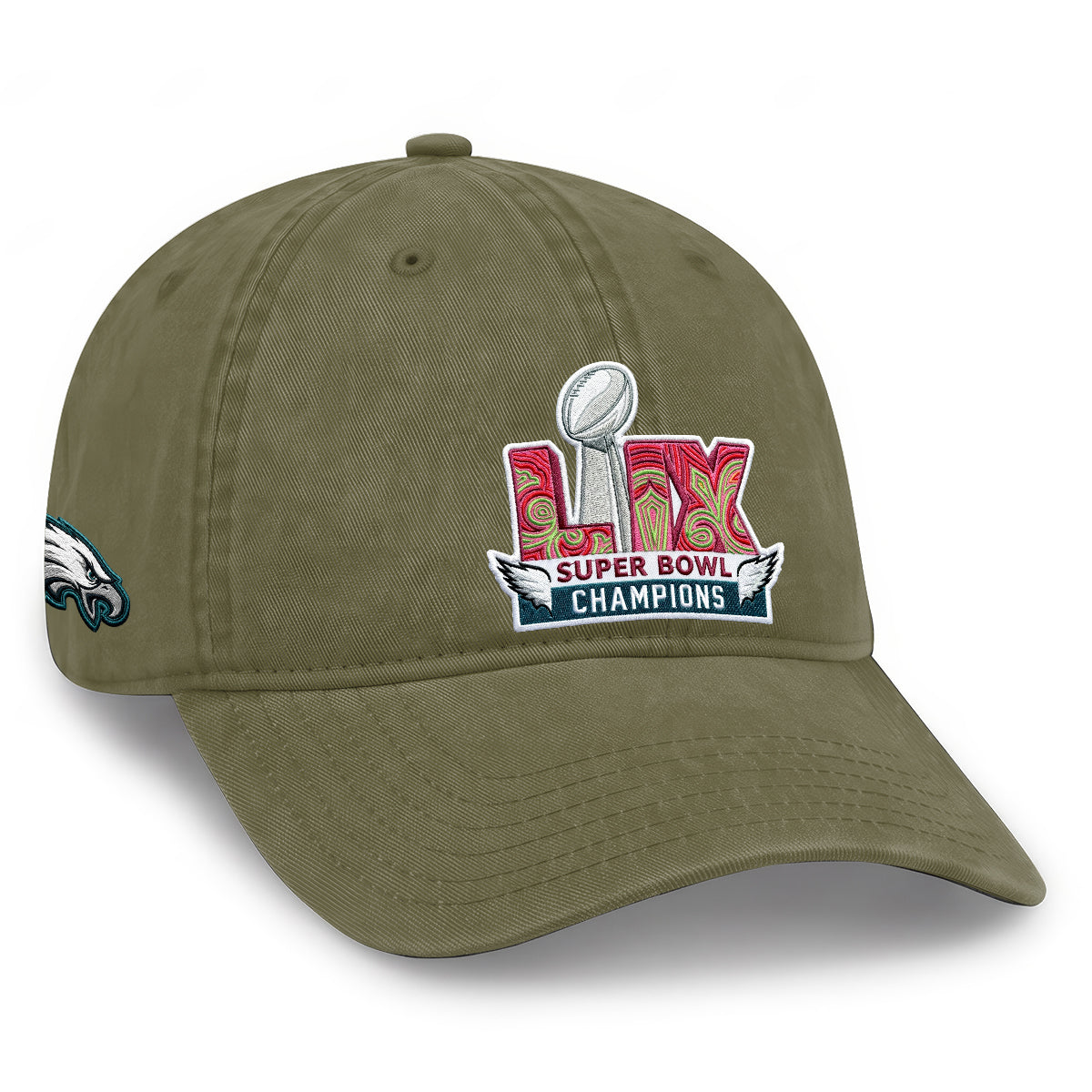 PHI Champions SB LIX Baseball Wash Hat - Embroidered