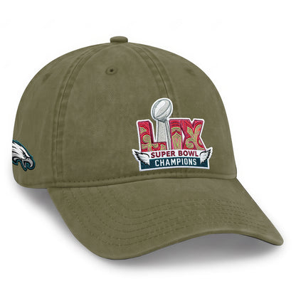 PHI Champions SB LIX Baseball Wash Hat - Embroidered