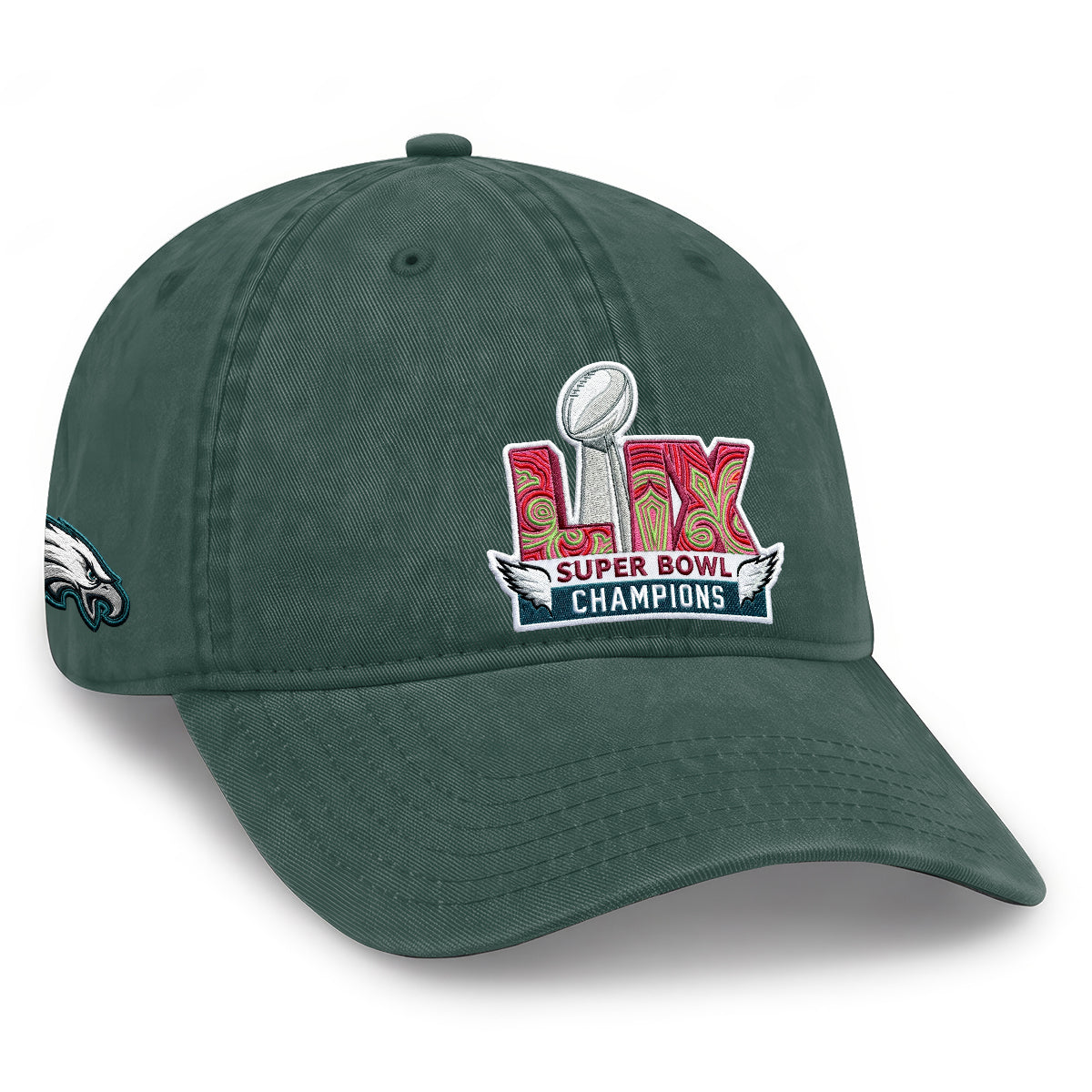 PHI Champions SB LIX Baseball Wash Hat - Embroidered