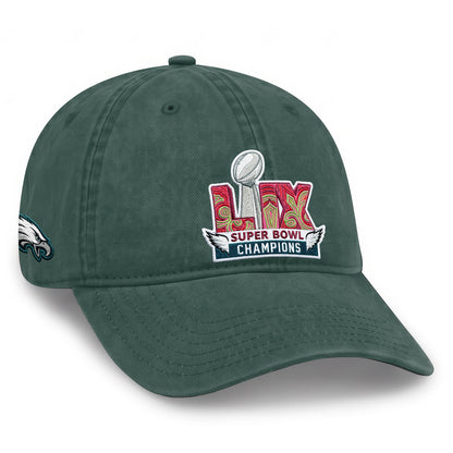PHI Champions SB LIX Baseball Wash Hat - Embroidered