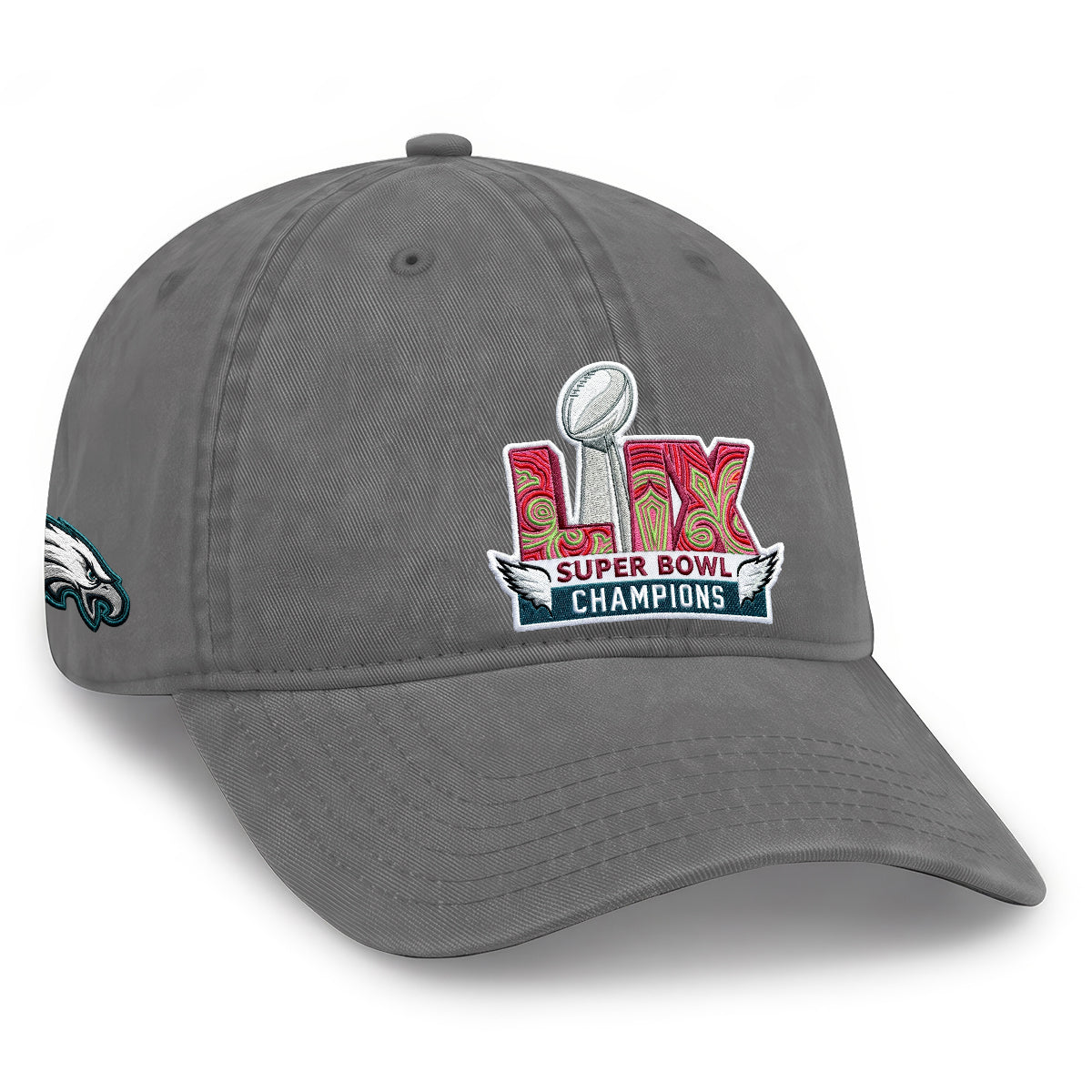 PHI Champions SB LIX Baseball Wash Hat - Embroidered