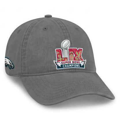 PHI Champions SB LIX Baseball Wash Hat - Embroidered
