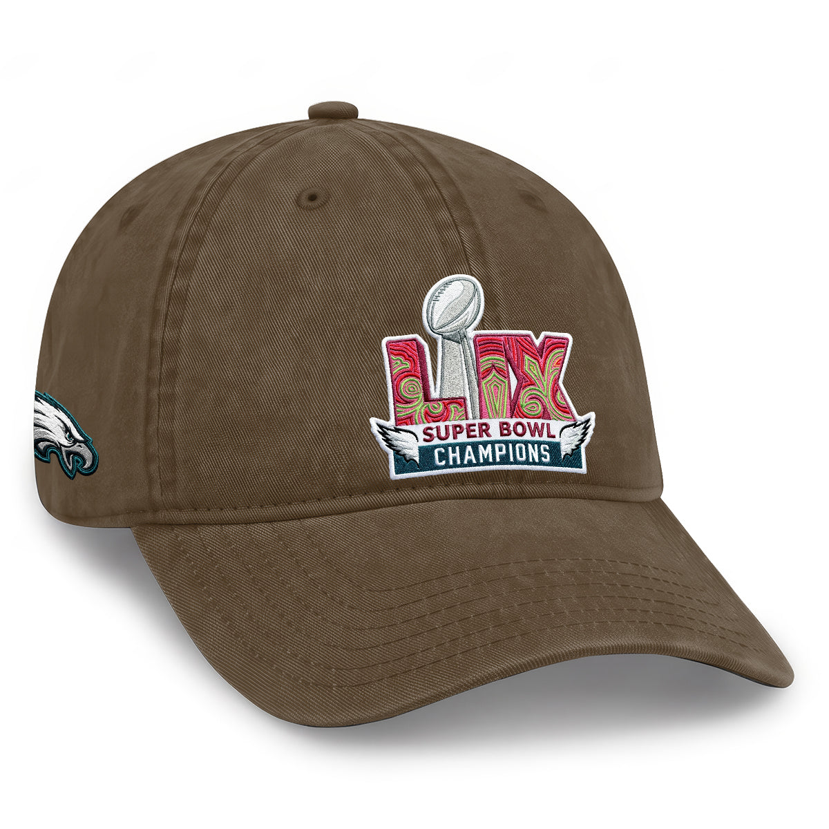 PHI Champions SB LIX Baseball Wash Hat - Embroidered