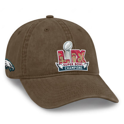 PHI Champions SB LIX Baseball Wash Hat - Embroidered