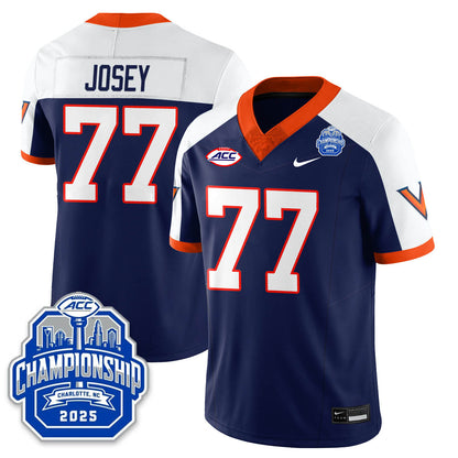 Virginia Football ACC Championship Vapor Limited Jersey - Stitched