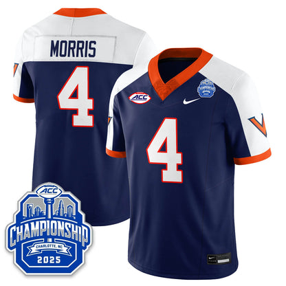 Virginia Football ACC Championship Vapor Limited Jersey - Stitched