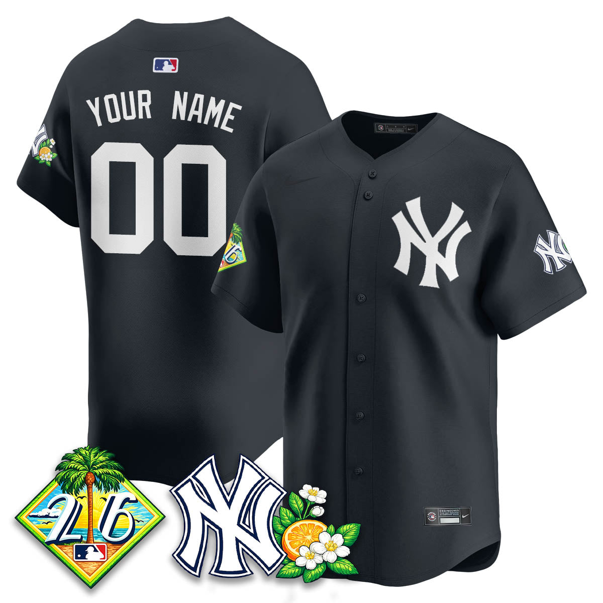 NYY 2026 Spring Training Vapor Limited Jersey - Stitched