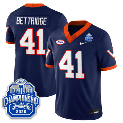 Virginia Football ACC Championship Vapor Limited Jersey - Stitched
