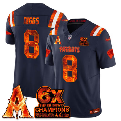NE x Avatar 3 Fire and Ash Jersey - Stitched