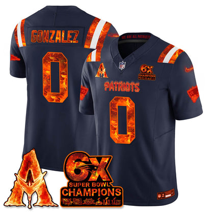 NE x Avatar 3 Fire and Ash Jersey - Stitched