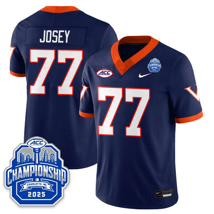 Virginia Football ACC Championship Vapor Limited Jersey - Stitched