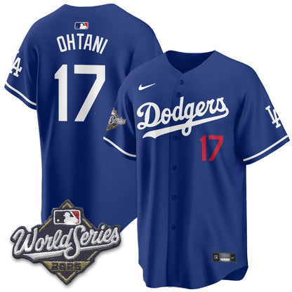 LAD 2025 World Series Jersey - Stitched