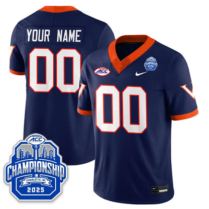 Virginia Football ACC Championship Vapor Limited Jersey - Stitched