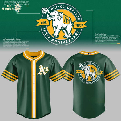 OAK 125th Anniversary Jersey - Printed