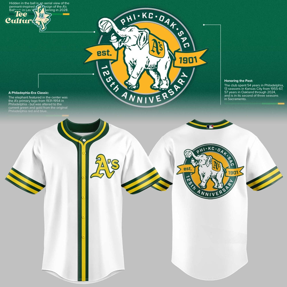 OAK 125th Anniversary Jersey - Printed