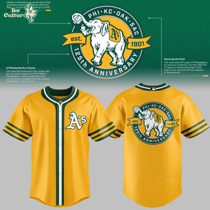OAK 125th Anniversary Jersey - Printed