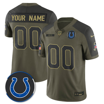 IND 2025 Salute to Service Limited Jersey - Stitched