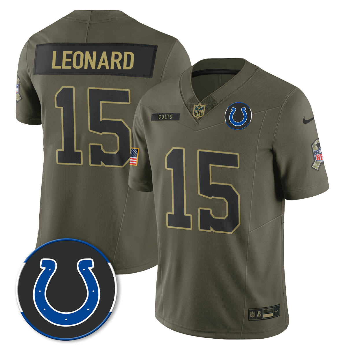 IND 2025 Salute to Service Limited Jersey - Stitched