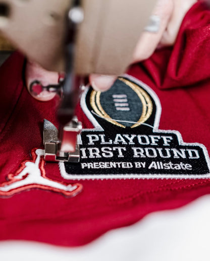 OU 2025 Playoff First Round Patch Jersey - Stitched