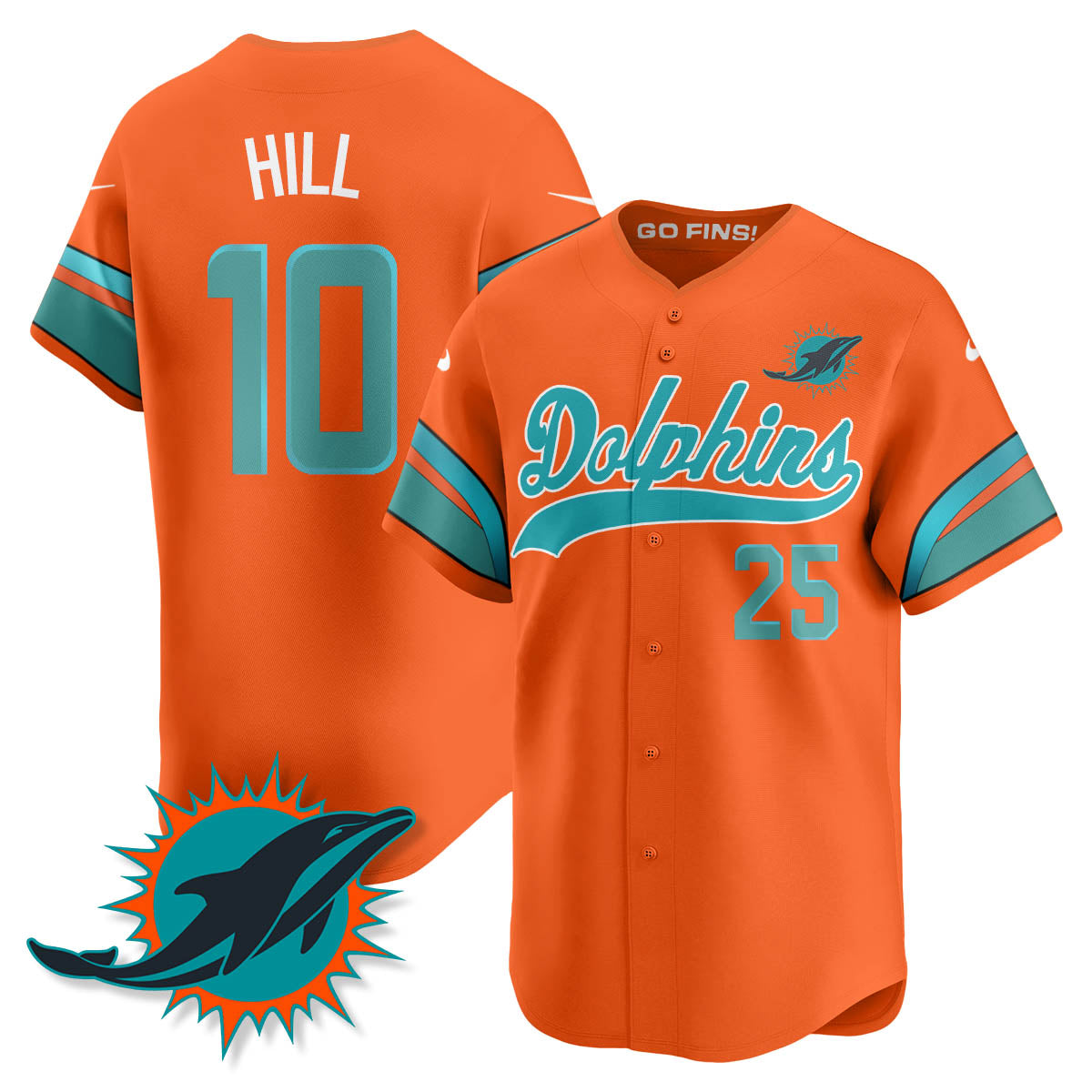 MIA "Rivalries" Vapor Limited Baseball Jersey - Stitched