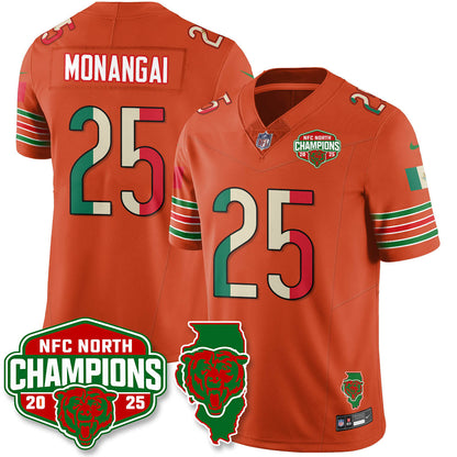 CHI Mexico NFC North Division Champions Vapor Limited Jersey - Stitched