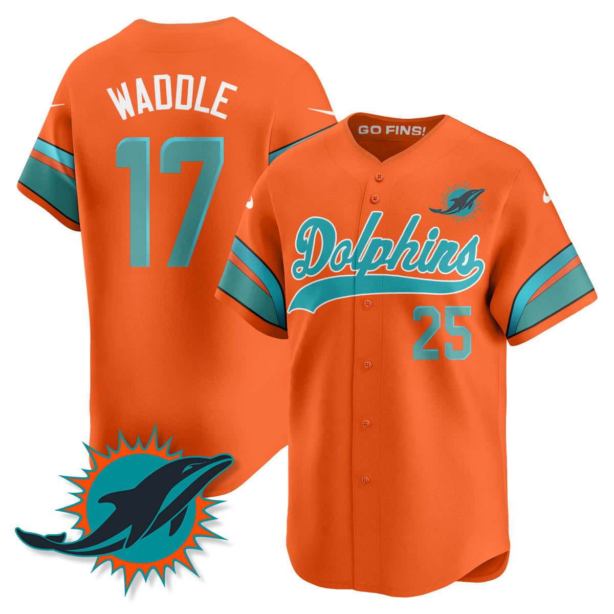 MIA "Rivalries" Vapor Limited Baseball Jersey - Stitched
