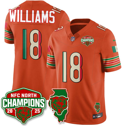CHI Mexico NFC North Division Champions Vapor Limited Jersey - Stitched