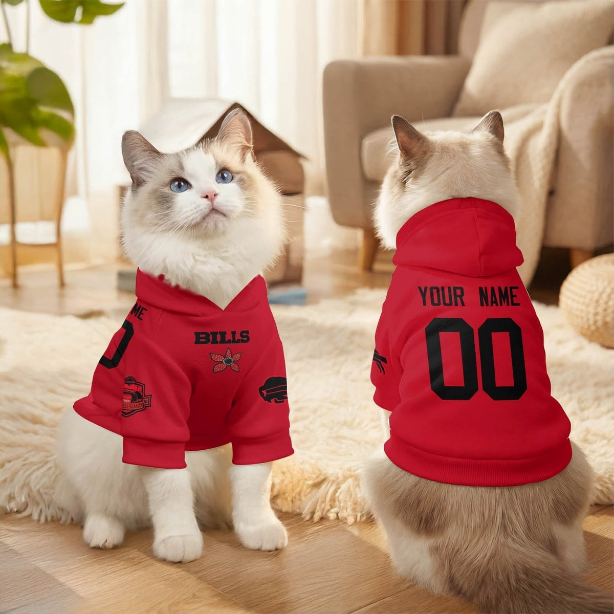 BIL Stranger Thing Pet Hoodie
