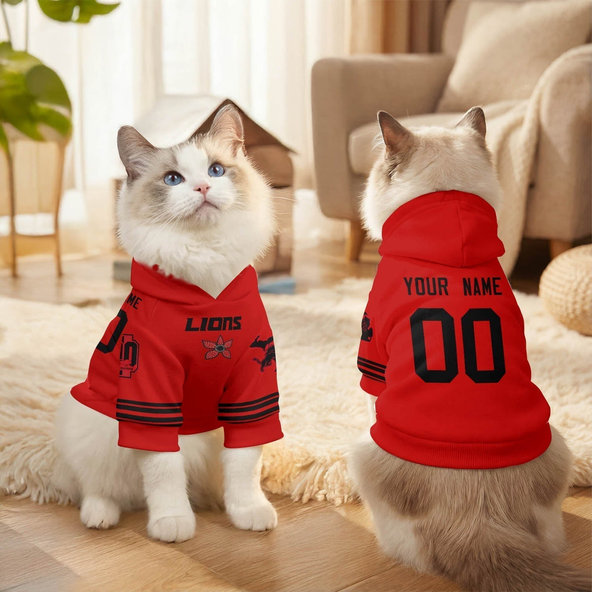 DET Stranger Things Pet Hoodie