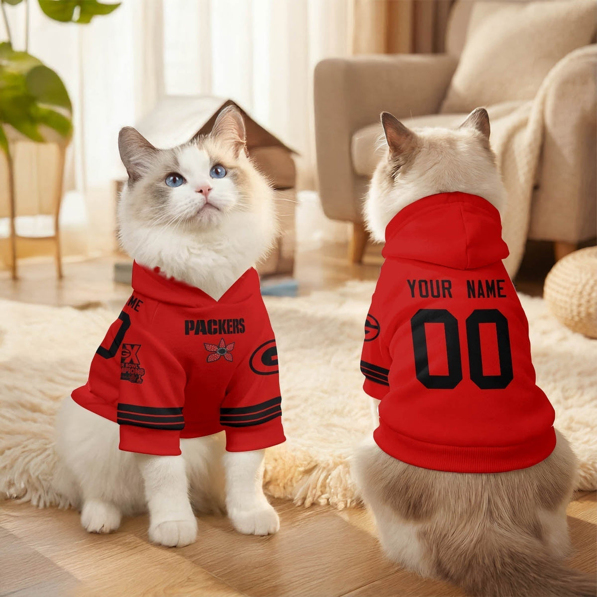 GB Stranger Things Pet Hoodie