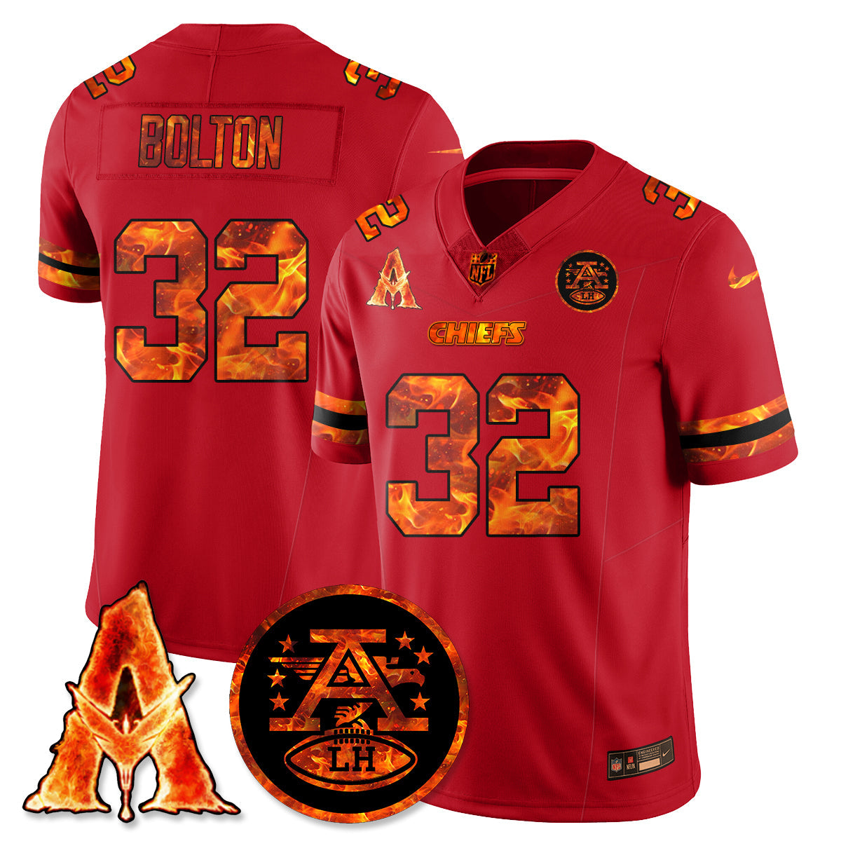KC x Avatar 3 Fire and Ash Jersey - Stitched