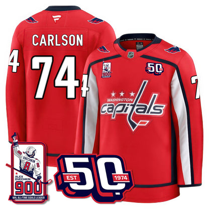 WSH 2025 Premium Jersey - 900 GOALS -  Stitched