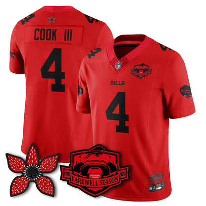 BUF 'Stranger Things Edition' Vapor Limited Jersey - Stitched