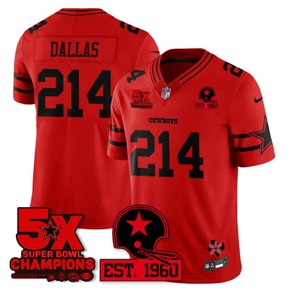 DAL 'Stranger Things Edition' Vapor Limited Jersey - Stitched